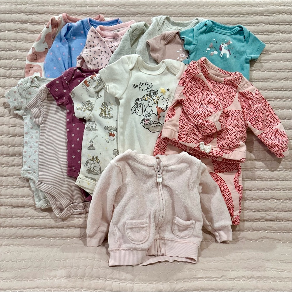 CARTER’S, DISNEY Baby | Baby Girl clothes | Size: NEWBORN